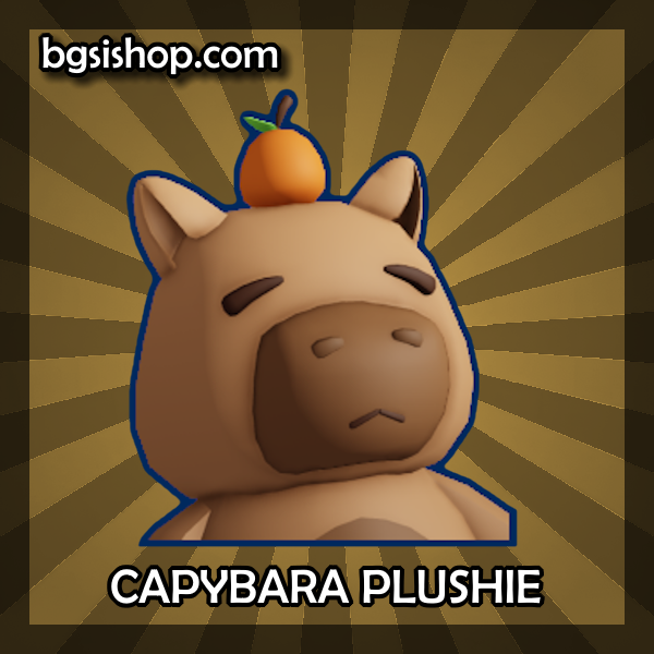 Capybara Plushie