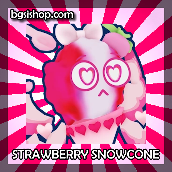 Strawberry Snowcone