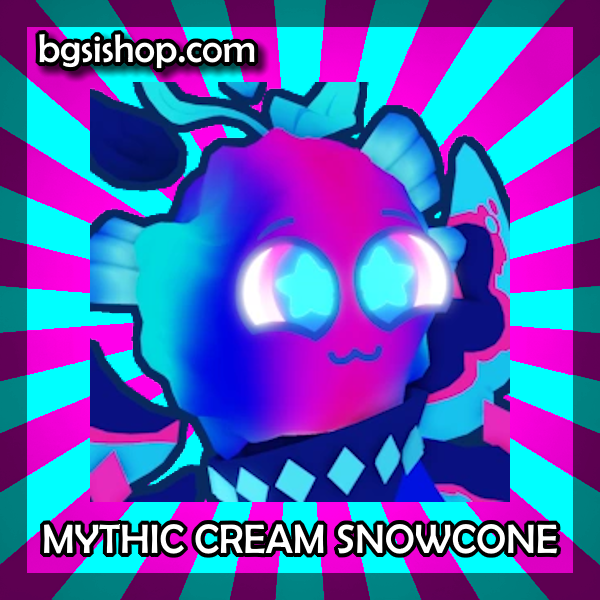 Cream Snowcone