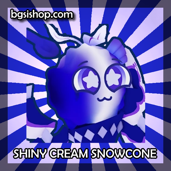 Cream Snowcone