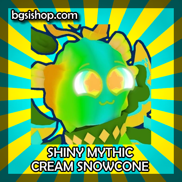 Cream Snowcone